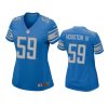 women james houston iv lions game blue jersey