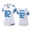 women james mitchell lions game white jersey