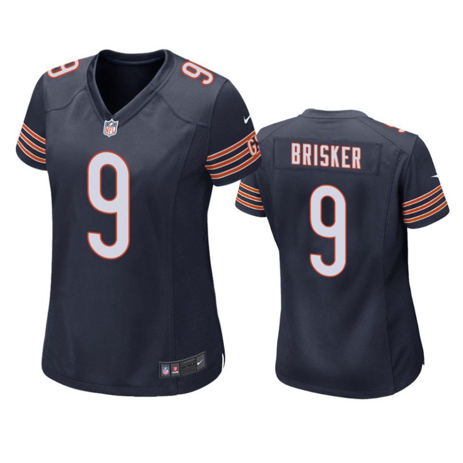 women jaquan brisker bears game navy jersey