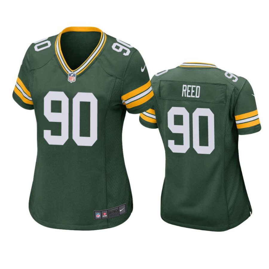 women jarran reed packers game green jersey