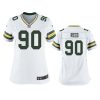 women jarran reed packers game white jersey