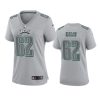 women jason kelce eagles gray atmosphere fashion game jersey