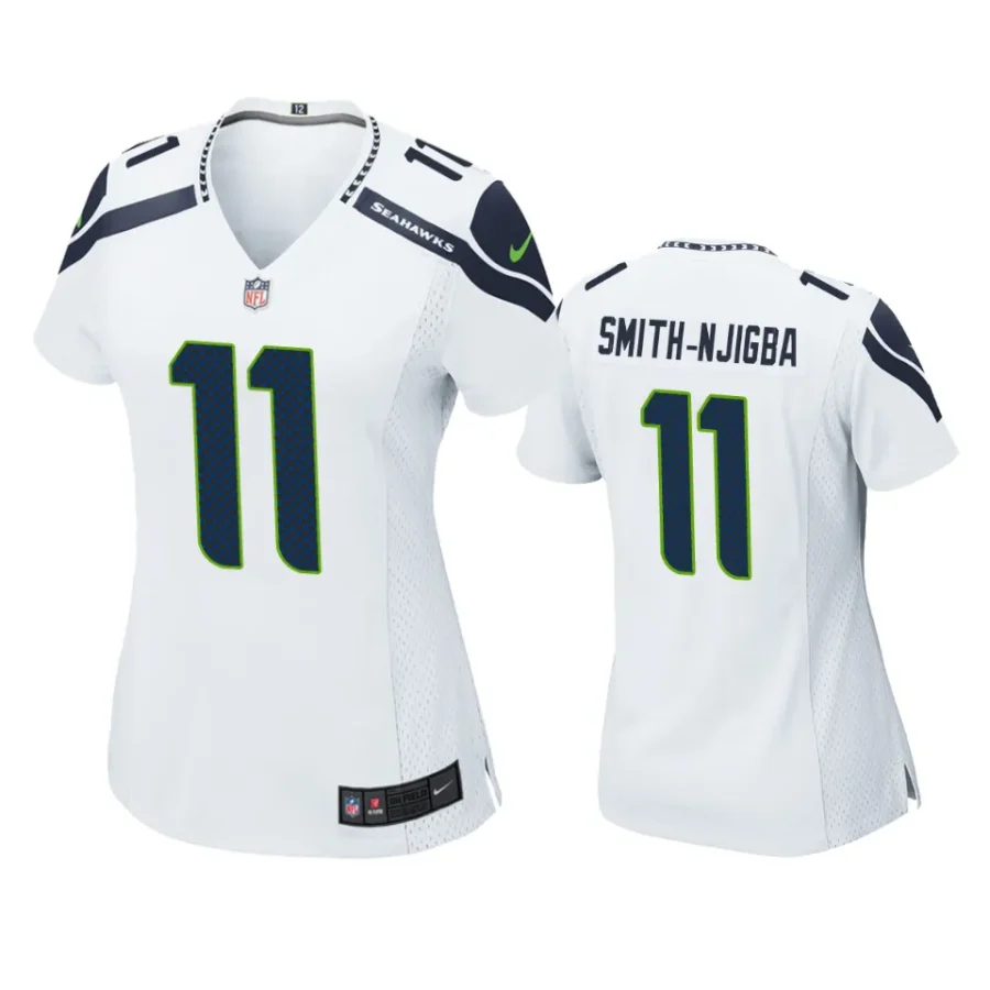 women jaxon smith njigba seahawks game white jersey