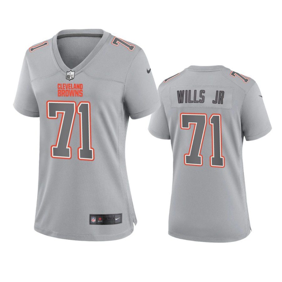 women jedrick wills browns atmosphere fashion game gray jersey