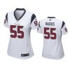 women jerry hughes texans game white jersey