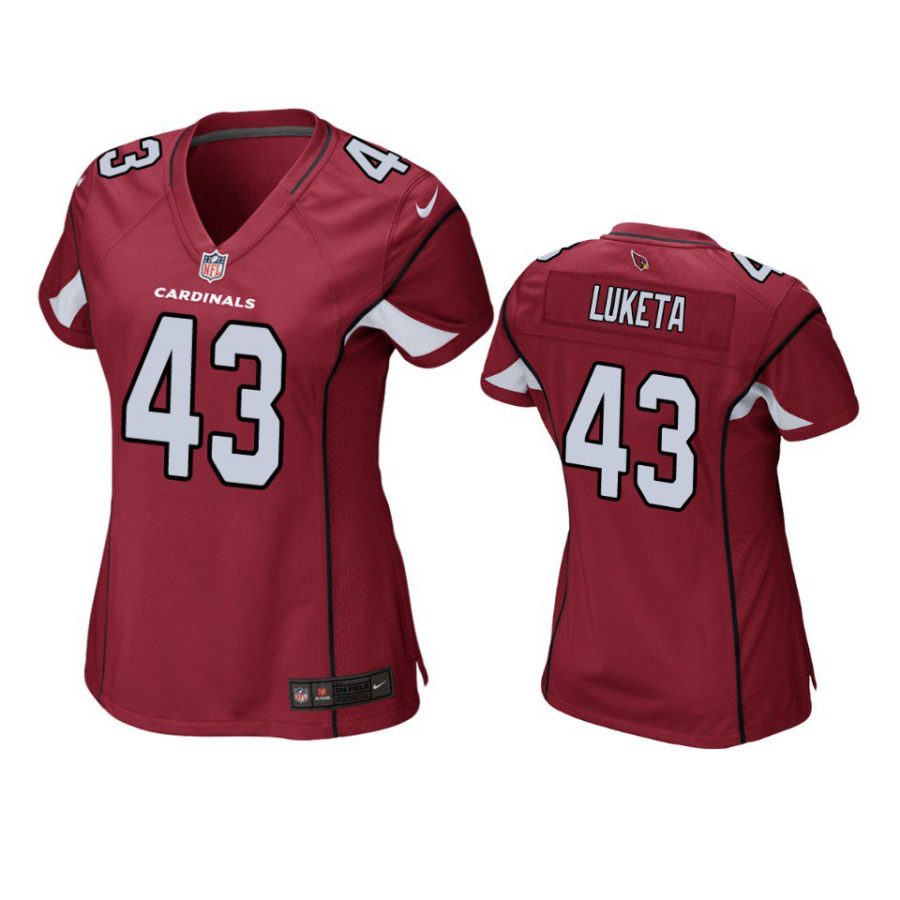 women jesse luketa cardinals game cardinal jersey