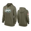 women jets olive 2022 salute to service hoodie