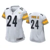 women joey porter jr. steelers game white jersey