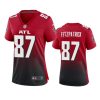 women john fitzpatrick falcons alternate game red jersey