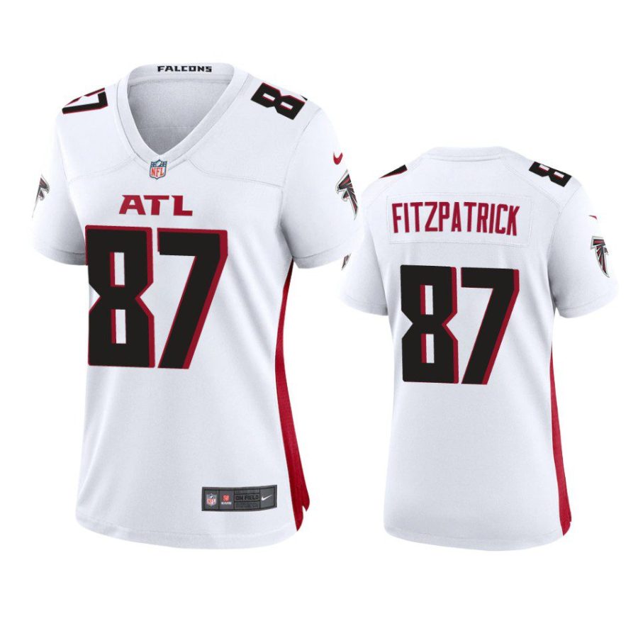 women john fitzpatrick falcons game white jersey