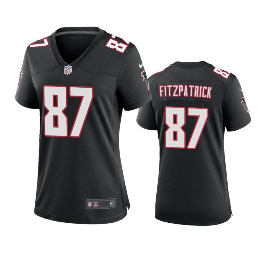 women john fitzpatrick falcons throwback game black jersey