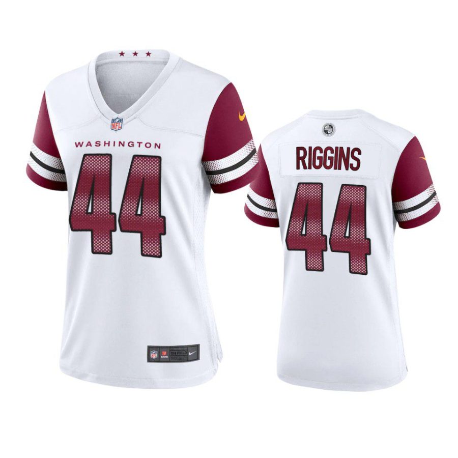 women john riggins commanders game white jersey