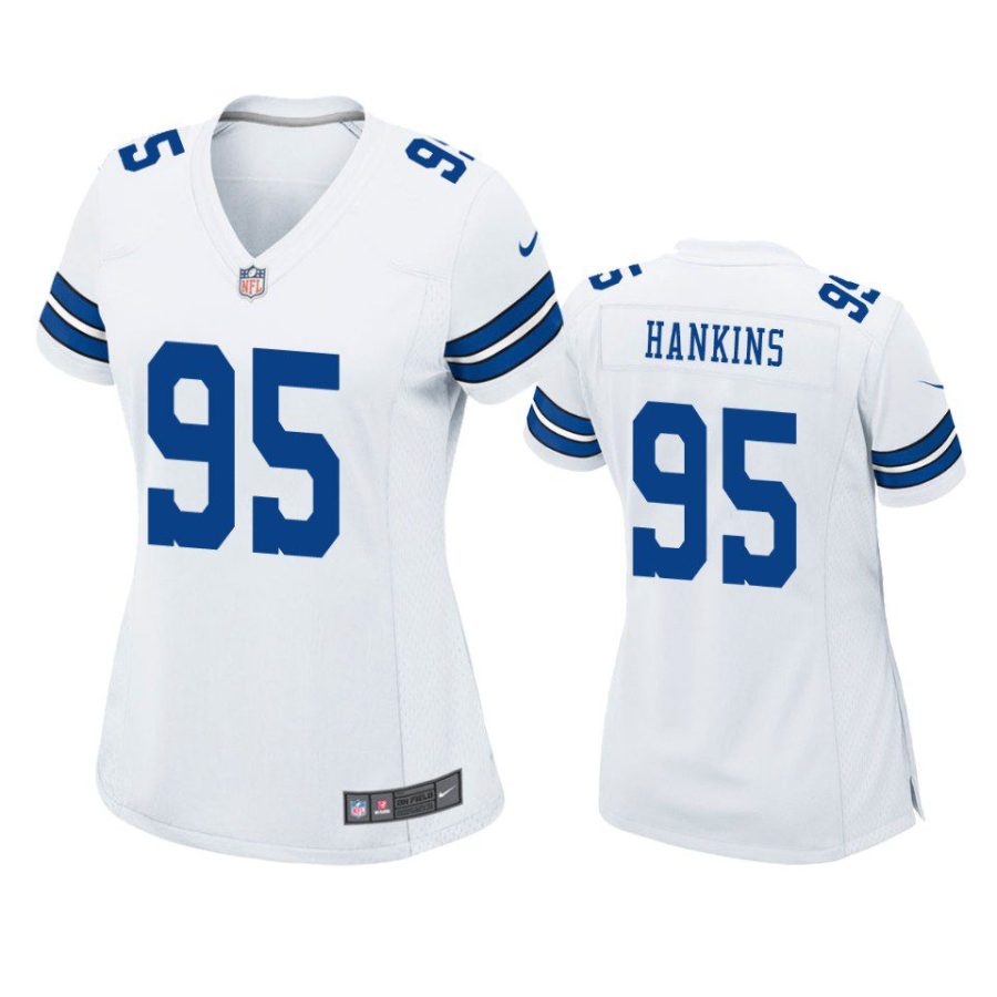 women johnathan hankins cowboys game white jersey