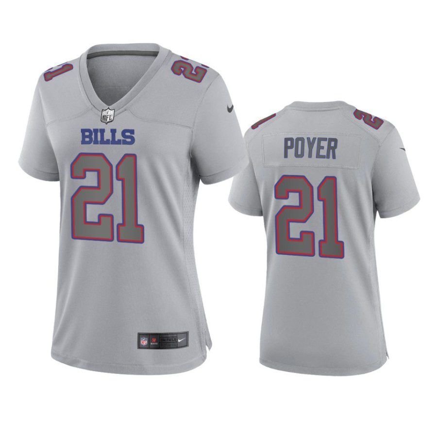 women jordan poyer bills gray atmosphere fashion game jersey