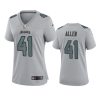 women josh allen jaguars gray atmosphere fashion game jersey