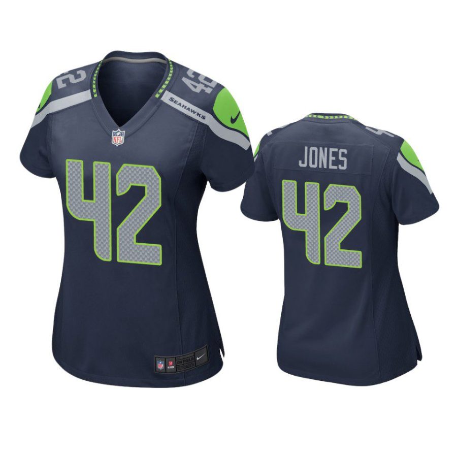 women josh jones seahawks navy game jersey