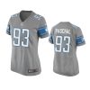 women josh paschal lions game silver jersey