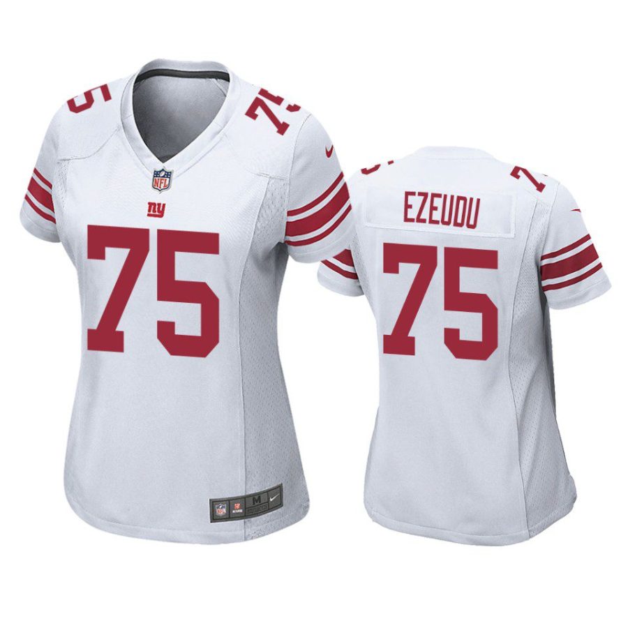 women joshua ezeudu giants game white jersey