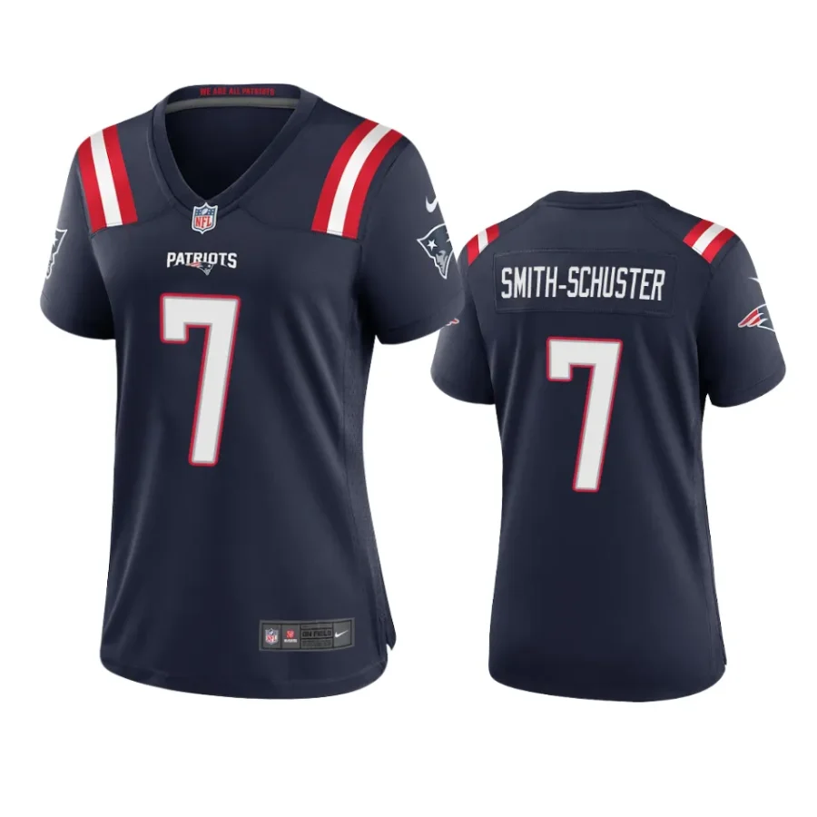 women juju smith schuster patriots navy game jersey