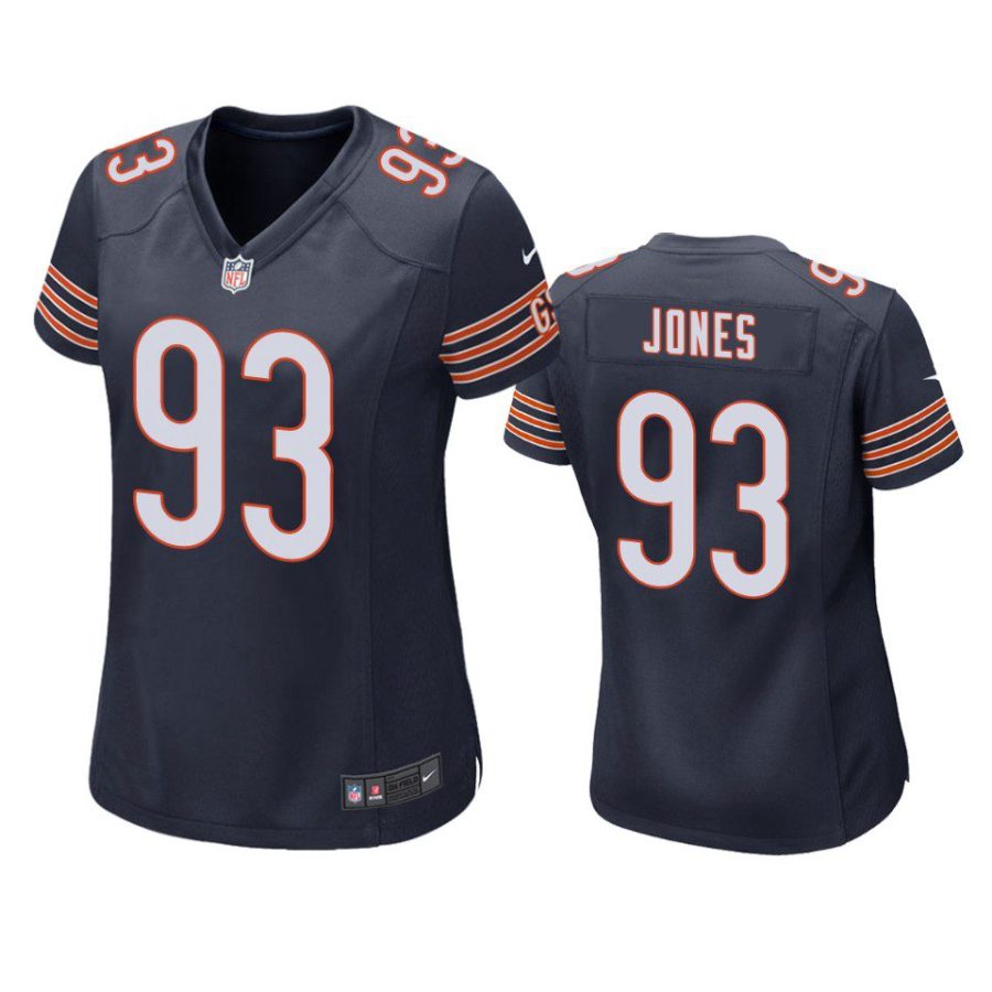 women justin jones bears game navy jersey