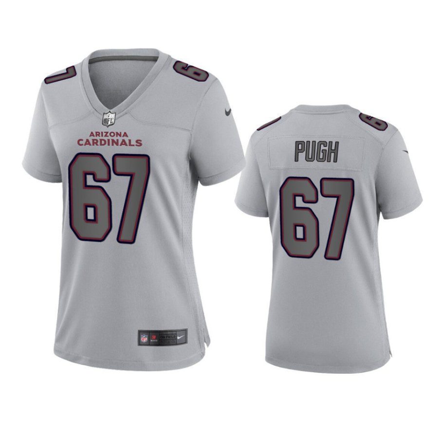 women justin pugh cardinals gray atmosphere fashion game jersey