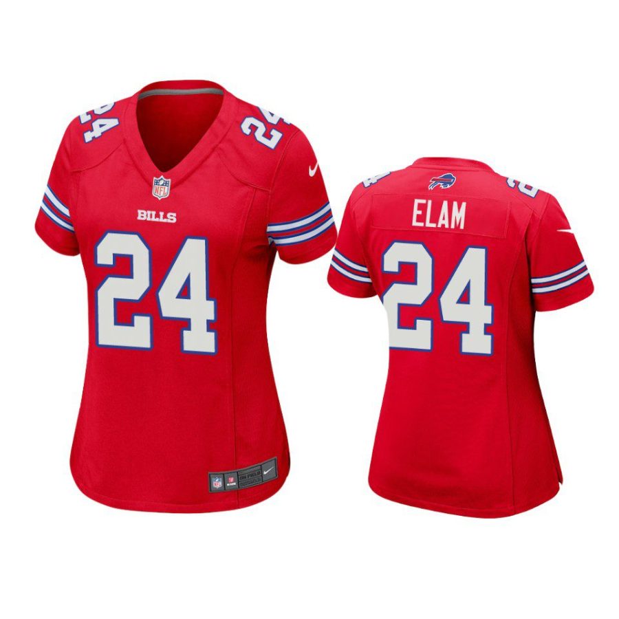 women kaiir elam bills game red jersey