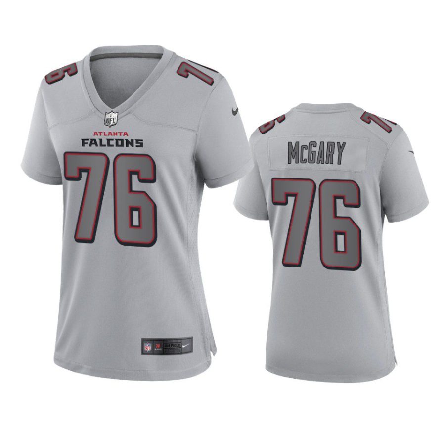 women kaleb mcgary falcons atmosphere fashion game gray jersey