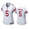 women kayvon thibodeaux giants game white jersey