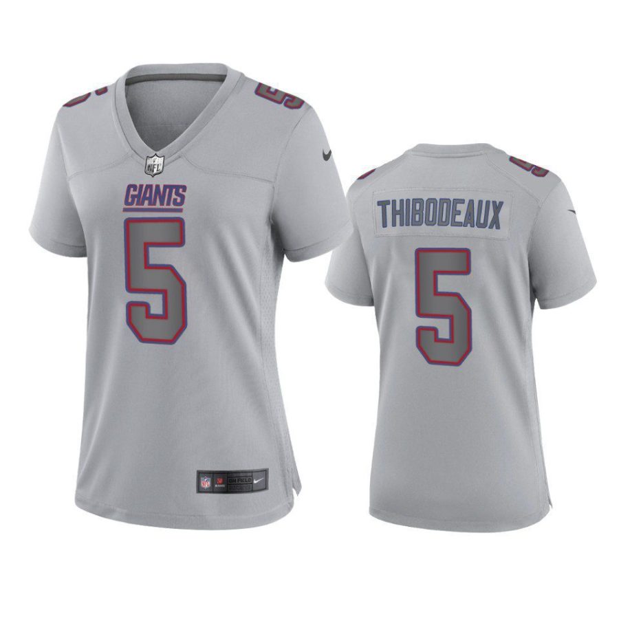 women kayvon thibodeaux giants gray atmosphere fashion game jersey