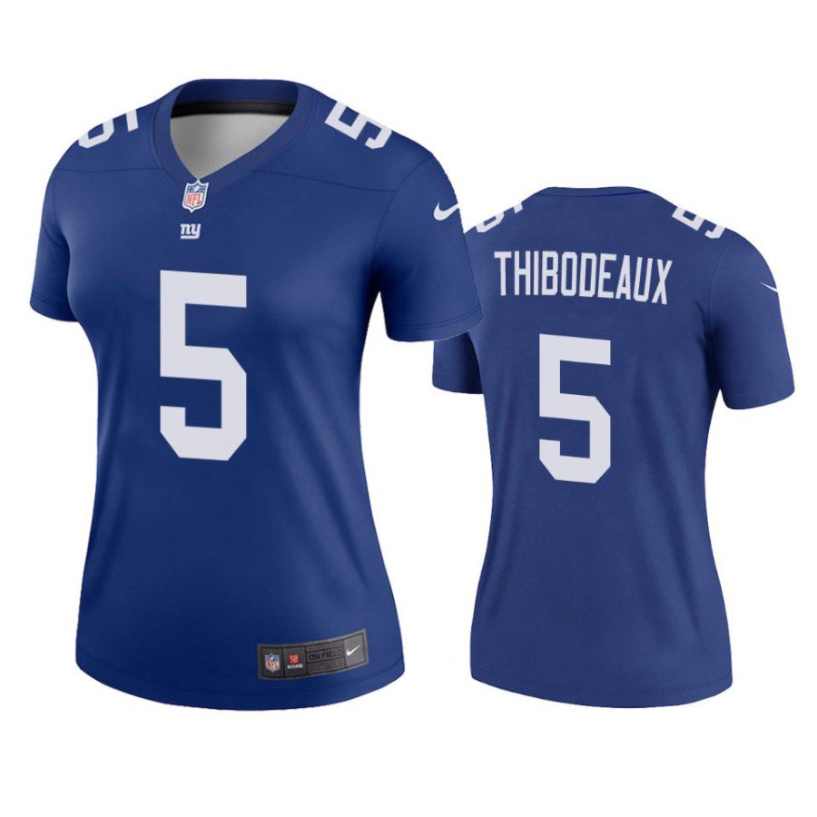 women kayvon thibodeaux giants royal legend jersey