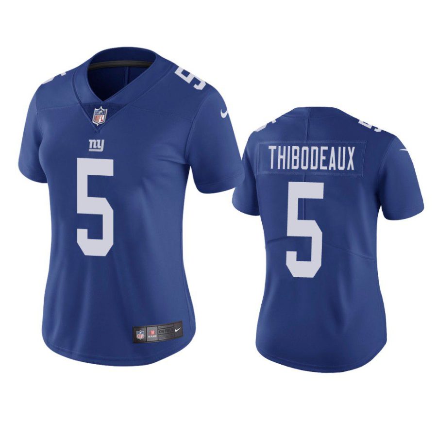 women kayvon thibodeaux giants royal vapor limited jersey