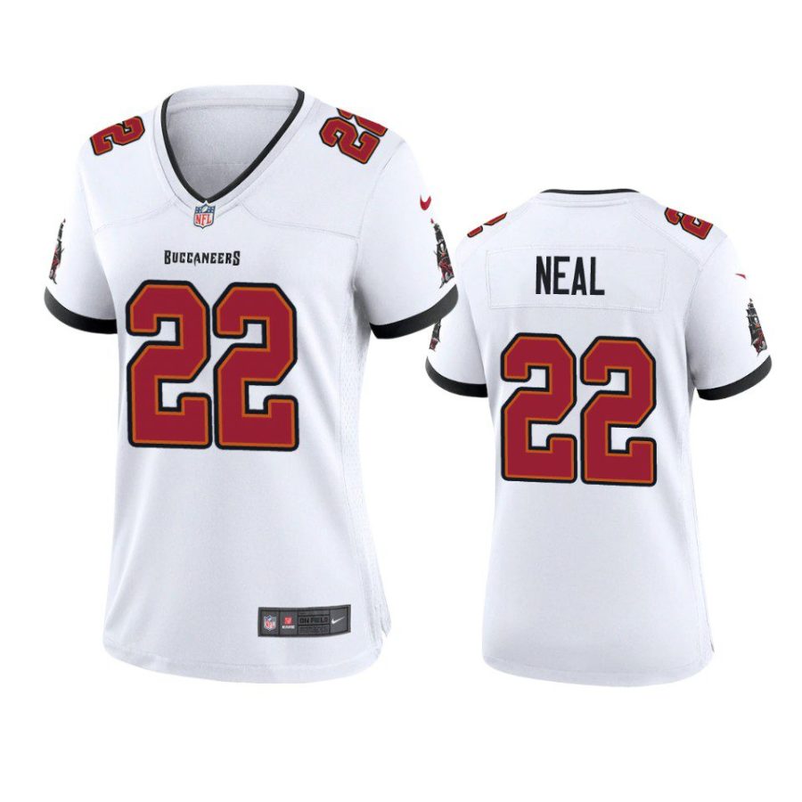 women keanu neal buccaneers game white jersey