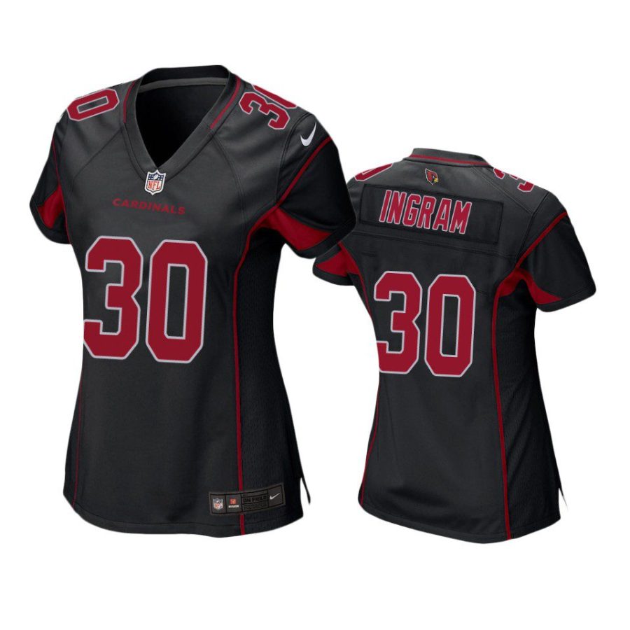 women keaontay ingram cardinals alternate game black jersey