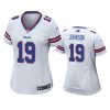 women keesean johnson bills game white jersey