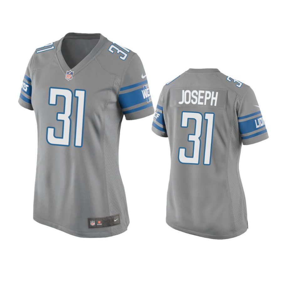 women kerby joseph lions game silver jersey