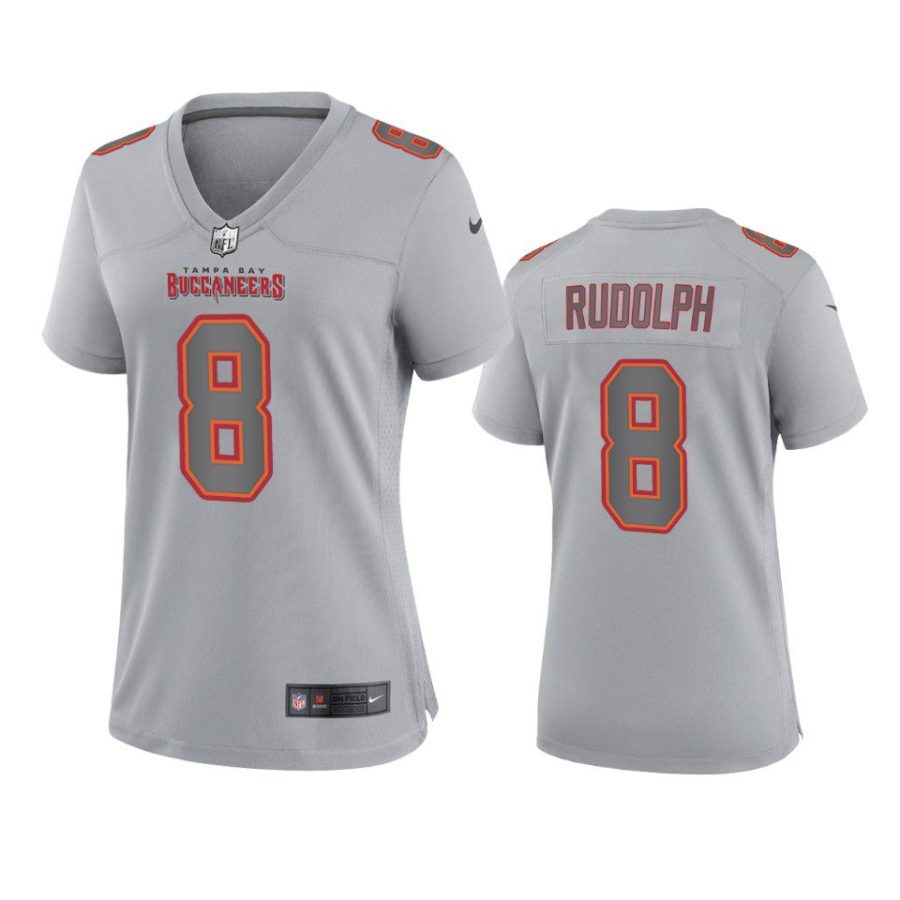 women kyle rudolph buccaneers gray atmosphere fashion game jersey