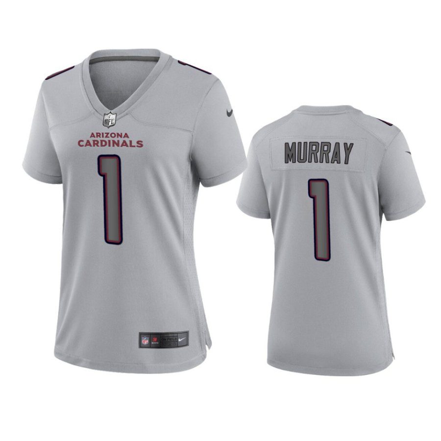 women kyler murray cardinals gray atmosphere fashion game jersey