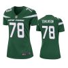 women laken tomlinson jets game green jersey