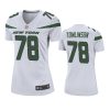 women laken tomlinson jets game white jersey