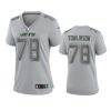 women laken tomlinson jets gray atmosphere fashion game jersey