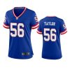 women lawrence taylor giants classic game royal jersey