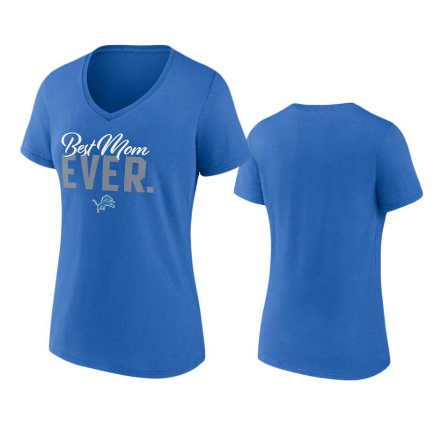 women lions blue best mom ever t shirt