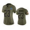 women lions mike hughes olive limited 2022 salute to service jersey