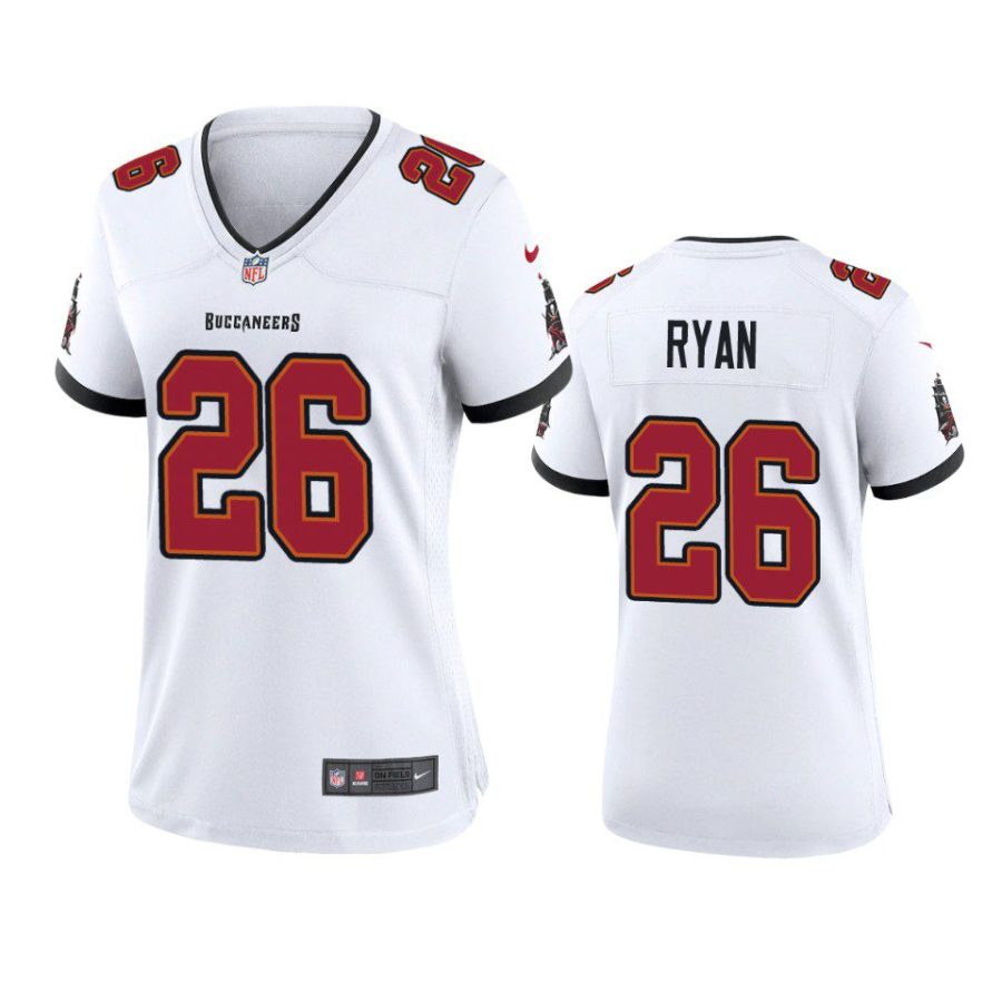 women logan ryan buccaneers game white jersey