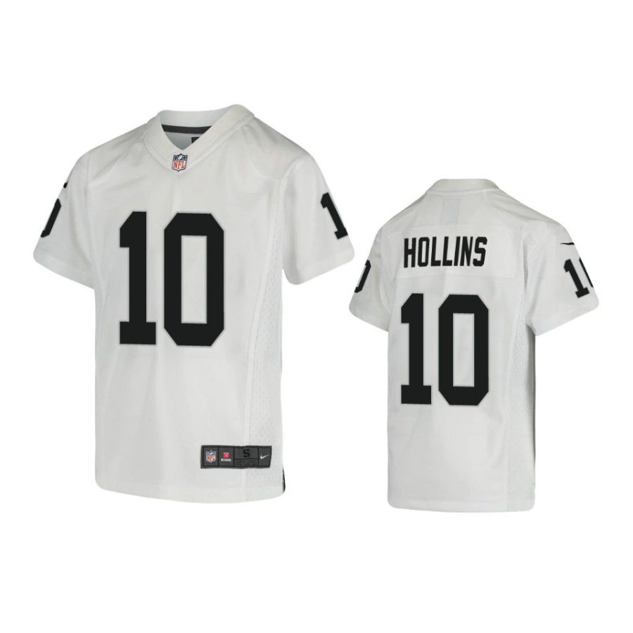 women mack hollins raiders game white jersey 0a