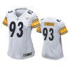 women mark robinson steelers game white jersey