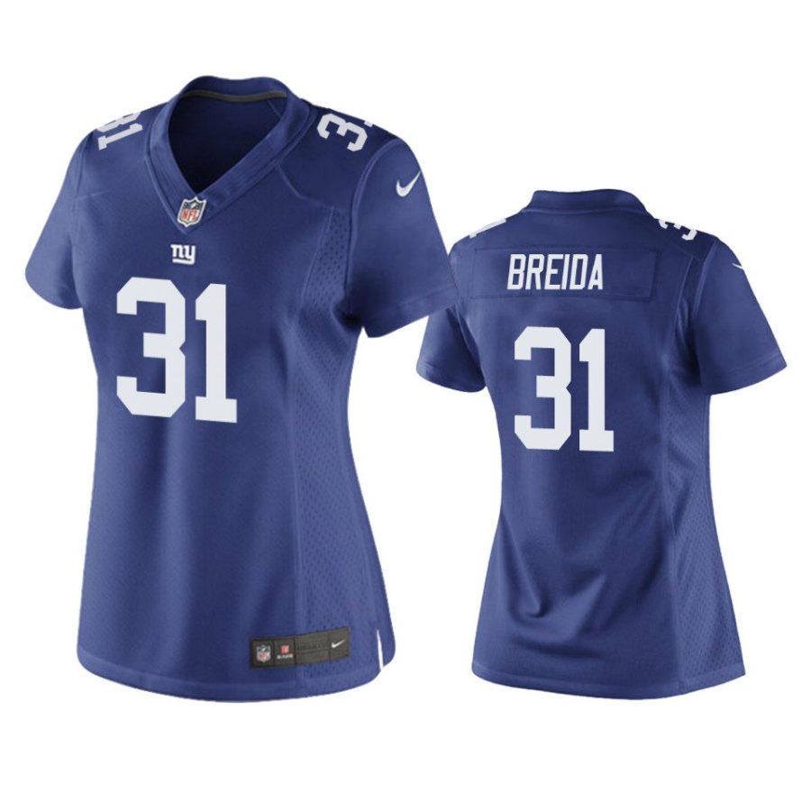 women matt breida giants game royal jersey