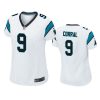 women matt corral panthers game white jersey