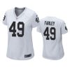 women matthias farley raiders game white jersey