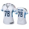 women nicholas petit frere titans game white jersey